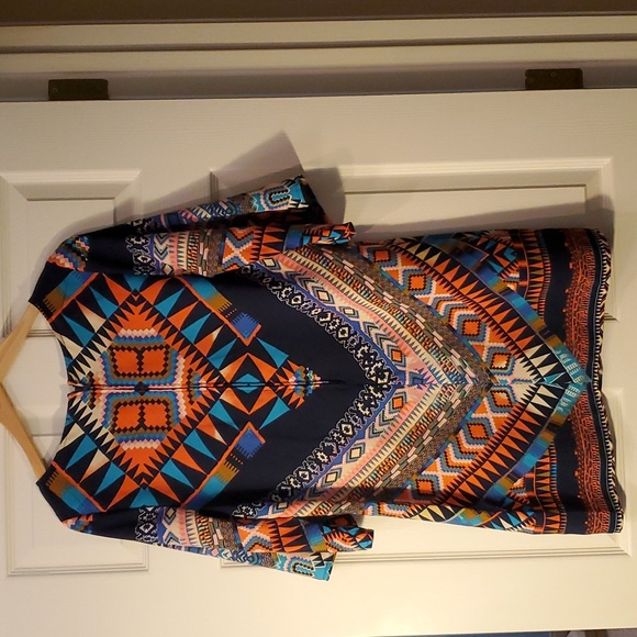 BeBop Colorful Design Dress, Size M - Picture 2 of 9